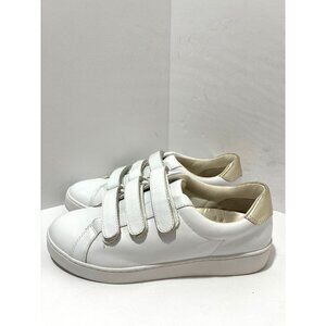 Vionic Sneakers Women’s walking Bobbi Size 8.5 White gold  Leather strappy